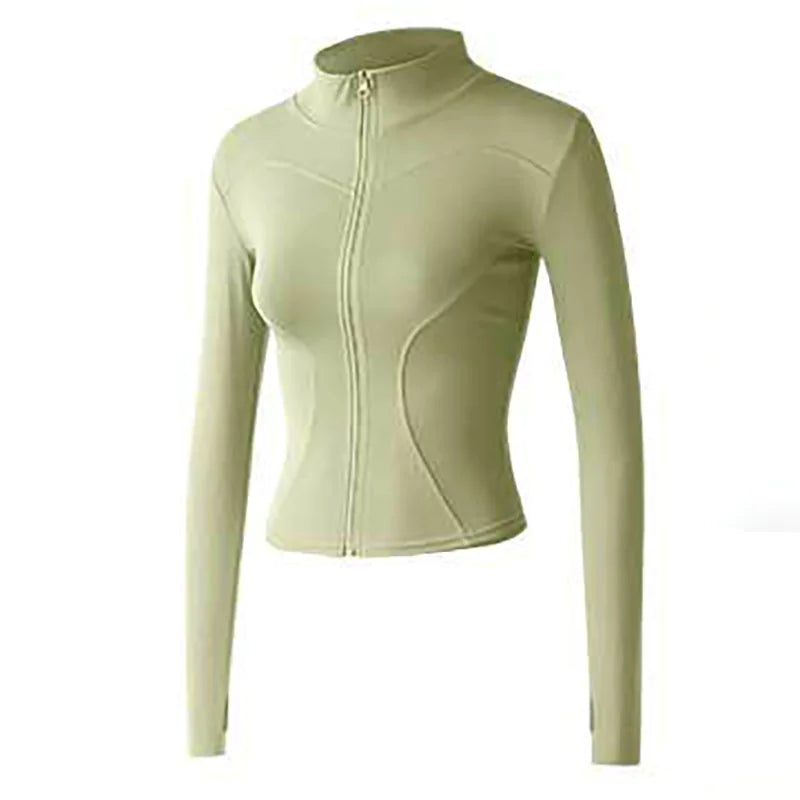 Women's Slim Fit Quick-Dry Running Yoga Jacket