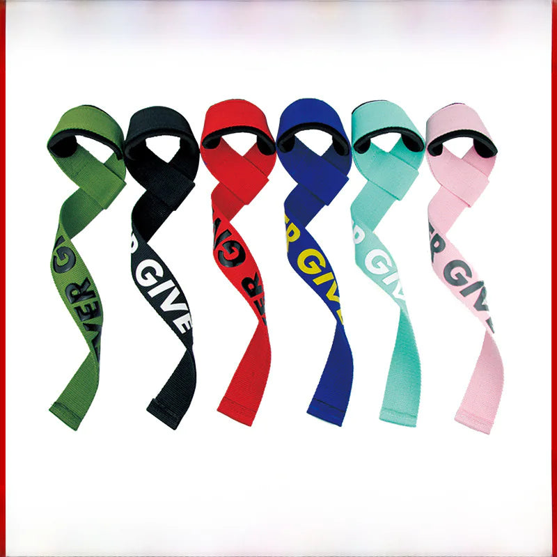 Sports Fitness Wrist Straps for Weightlifting Training