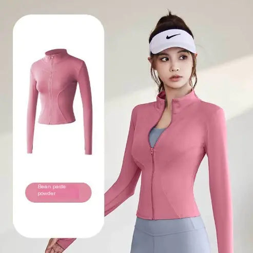 Women's Slim Fit Quick-Dry Running Yoga Jacket